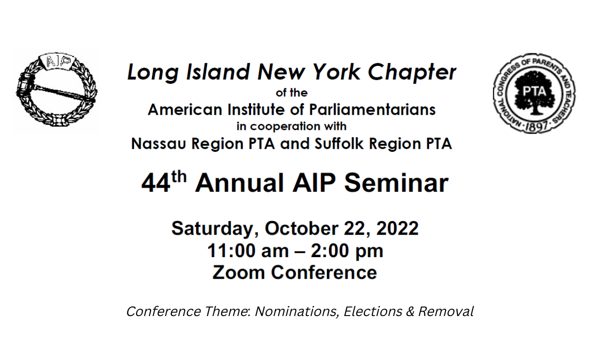 AIP Conference (1) – Nassau Region PTA